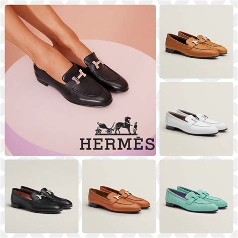 damen lack mokassins hermes|hermes loafers women.